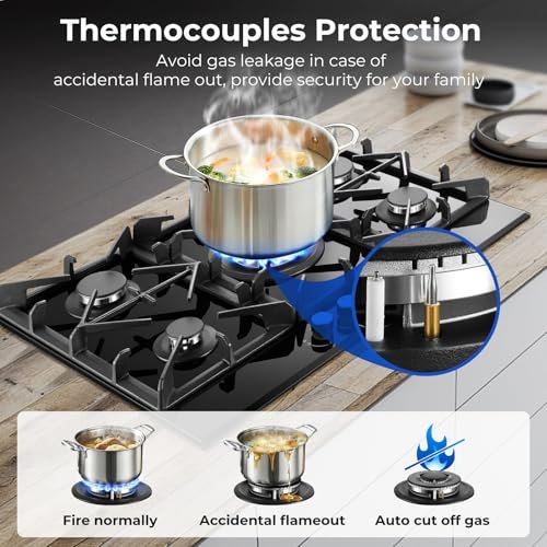 Amzgachfktch - Gas Cooktop 30 Inch